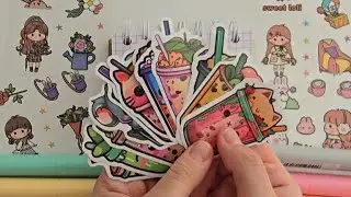 Mini DIY Notebook Concept | Adorable Drink Sticker Pages