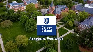 Academic Partnerships at the Carsey School of Public Policy