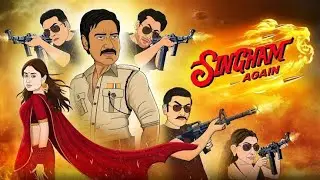 Singham again cartoon comedy muvie 😁😁😅😃😂😀😅😃😁😁😁