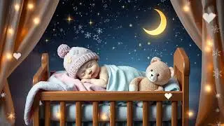 🌧️ Rain on Window 🌙 Baby Sleep Music for Calm Nights ☔