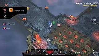 Minecraft Dungeons Om Nom Nom Trophy 🏆 Ps5