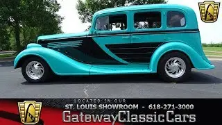 1934 Buick Sedan Stock #7399 Gateway Classic Cars St. Louis Showroom