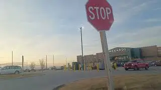 A walk to Walmart and drive 🚗 to ALDI and Saylorville Lake Iowa.