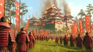 Epic Samurai  Siege - 3000 Samurai vs 5000 Monks | Mount & Blade 2 Bannerlord