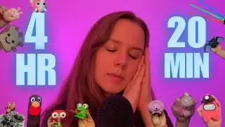 4 HOURS 20 MIN of Fast ADHD ASMR But Every Hour It Gets Darker