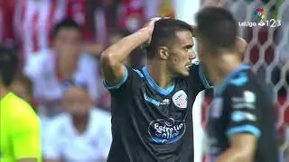Resumen de Sporting de Gij&oacute;n vs CD Lugo (2-0)