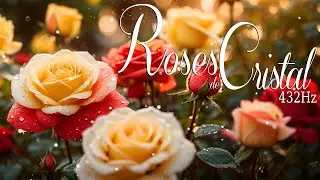 Roses de Cristal 432Hz  ♪ Musique Zen & chants d'oiseaux 2H - 4K