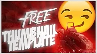 Call of Duty Black Ops 3 Thumbnail Photoshop/PSD Template.