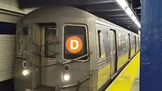 IND Concourse Line R68/R68A R211A (B)(D) Trains Express local Rush Hour Kingbridge Road Station 2026