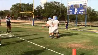 Natalia Mustang Football Scrimmage vs. Cole