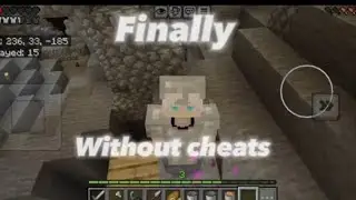 My first nether portal in Minecraft bedrock edition survival mode with my android 