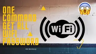 FIND `WIFI PASSWORD` WITHOUT PASSWORD| USING CMD |WINDOWS