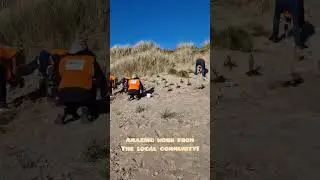 Amazing work form the local community in Rush, Co. #Dublin, as part of our #CleanCoastsRoadshow.