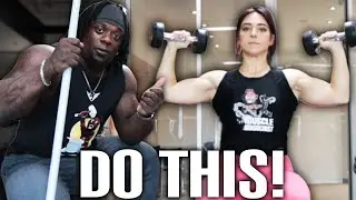 HOW TO DUMBBELL SHOULDER PRESS TUTORIAL