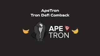 ApeTron - New Tron DAPP - Trusted?