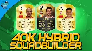 FIFA 16 OVERPOWERED 40k HYBRID SQUAD BUILDER! w/ IF LONG, WATFORD AMRABAT & BOUFAL!