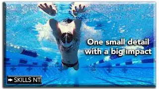 Butterfly swimming important detail :: Wide vs narrow entry
