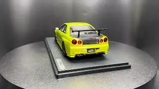 Ignition Model IG 1/18 Top Secret 34GT-R (BNR34) Gold  IG3640