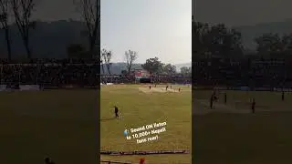 10,000+ fans roaring on a third consecutive Nepal ODI victory! Hard to think of better atmosphere