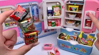 [🐰toy asmr🐰] Hello Kitty Refrigerator PlaySet ASMR Sanrio Toys Satisfying with Unboxing | Review Toy