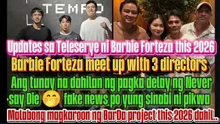 Updates sa Teleserye project ni Barbie Forteza this 2026 😍 Barbie Forteza meets up with 3 directors 