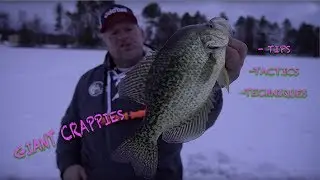 Early Ice SLAB Crappies (Location/Techniques)