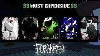 Server Wiping With The MOST EXPENSIVE KILLER SKINS (Forsaken)
