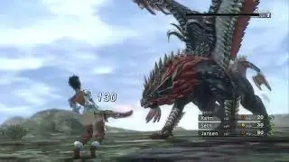 Lost Odyssey - Seth Balmore game over ryona