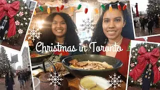 The BEST Christmas Market? | Distillery District Toronto Vlog (Dec 2025) 🎄