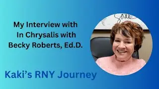 I was asked to be a guest on In Chrysalis with Becky Roberts, Ed.D: Check out my interview!