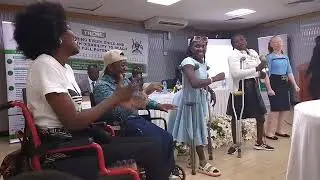 At Uganda Society for disabled children Strategic plan launch 2024