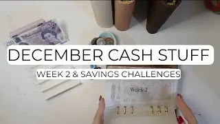 December Week 2 Cash Stuff | Cash Stuffing UK | Savings Challenges