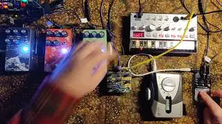 #jamuary2026... Gritty Warbles... [Kastle Drum] [Volca Bass] [Krackatone]