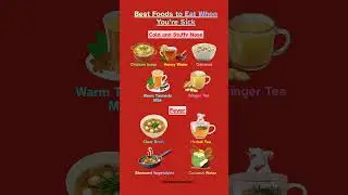 What to Eat When You&rsquo;re Sick | Ideal Diet for Fever, Cold & Stuffy Nose #healthylifestyle #health