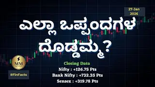 India-EU enters mother of all trade deals? | Daily Market Report | FinFacts | Stock Market | Kannada