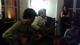 Taburete - Mariposas . En directo - Su primer concierto