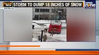 Massive Winter Storm Paralyzes U.S. | Flights Canceled, Streets Turn to Snow Slopes | News9