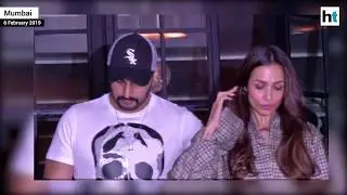 Arjun Kapoor, Malaika Arora spotted together in Mumbai