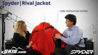 2015 Spyder Rival Mens Jacket Overview by SkisDOTcom