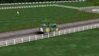 Sim Tractor Test John Deere