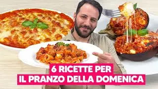 PRANZO DELLA DOMENICA: 6 ricette perfette per tutta la famiglia ❤️​