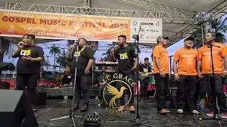 The ELC PNG Gospel Music Festival perfomance by Unique Bond Band