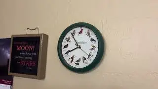 Mark Feldstein & Associates Audubon Singing Bird Wall Desk Clock Review
