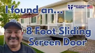 Where can I buy an 8 Foot Sliding Screen Door | What is a standard sliding screen door size?