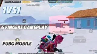 Pubg mobile 1vs1 [6 fingers gameplay]