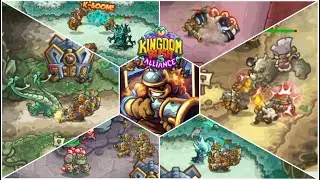 cannoneer squad vs all enemies -kingdom rush 5