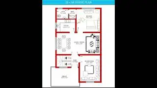 7 marla house plan ist floor #youtubeshorts #youtube #architecture