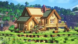 Minecraft: How To Build a Simple Wooden House