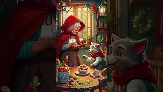 The Journey of Little Re Riding Hood anh the Wolf p2 #animationmagic #cartooncraze #animatedstories
