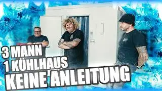 Locke, Markus & Carsten bauen ein Kühlhaus – Chaos, Spaß & Handwerk pur!